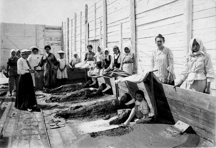 "На грязях", 1912 год